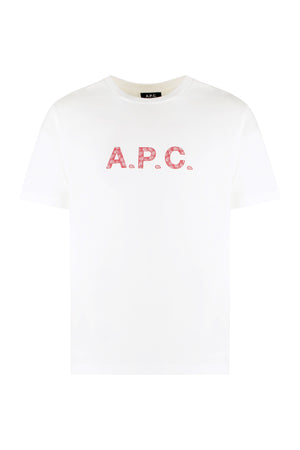 James logo cotton t-shirt-0